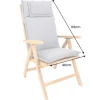 Outdoor Kissen ROG 46x119cm grün Sitzkissen Polster-Auflage für Hochlehner