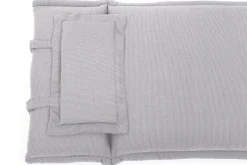 Outdoor Kissen ROG 58x196cm taupe Polster-Auflage für Gartenliege
