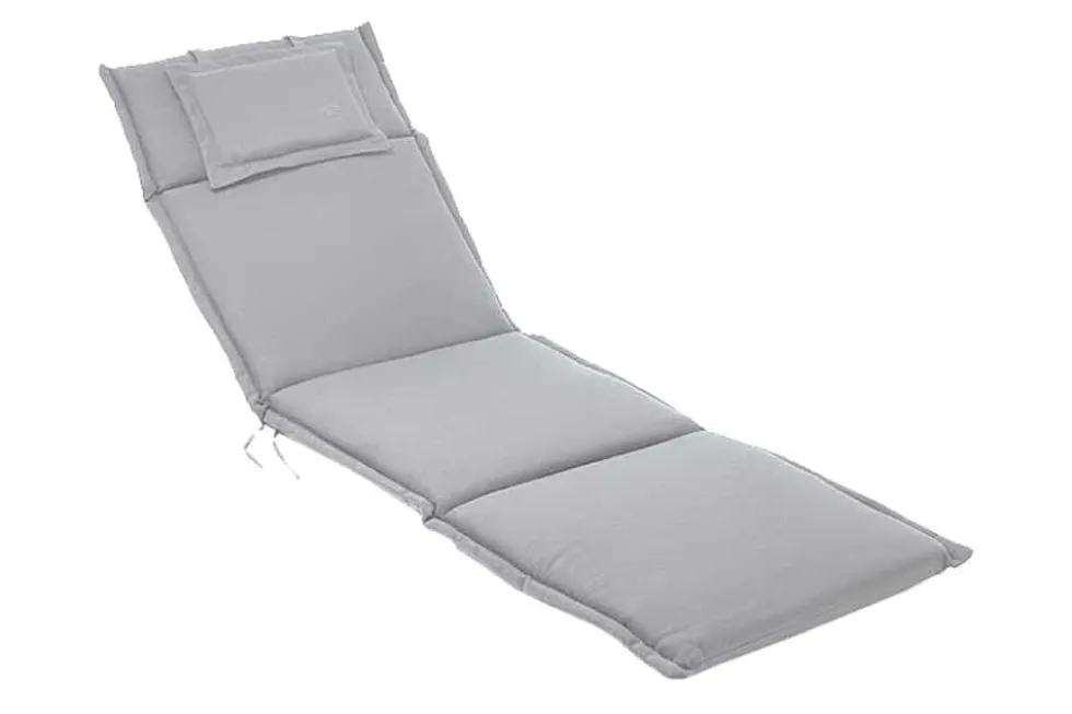 Outdoor Kissen ROG 58x196cm taupe Polster-Auflage für Gartenliege