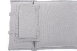 Outdoor Kissen ROG 46x119cm taupe Sitzkissen Polster-Auflage für Hochlehner