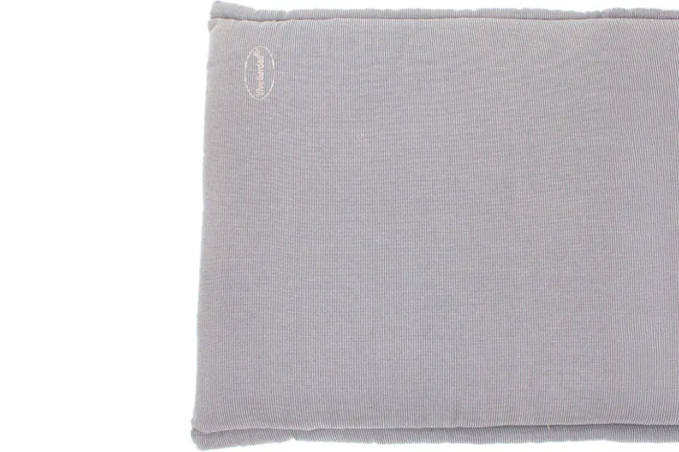 Outdoor Kissen ROG 46x97cm taupe Sitzkissen Polster-Auflage für Niedriglehner