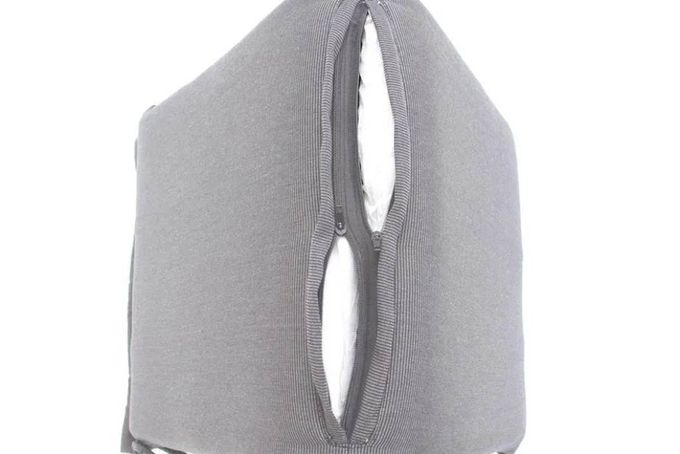 Outdoor Kissen ROG 45x150cm taupe Sitzkissen Polster-Auflage für 3-Sitzer Bank