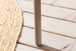 Outdoor Lounge Sitzgruppe MOBILE MODULAR 240cm champagner greige inkl. Kissen