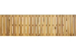 Outdoor Sitzbank BALI 110cm natur honey Akazienholz wetterfest Balkonbank