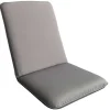 Outdoor Sitzkissen COMFORT LINE 50x100cm anthrazit für Niedriglehner-Stuhl Polsterauflage