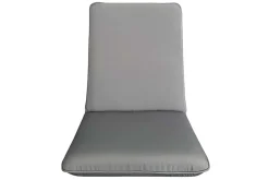 Outdoor Sitzkissen COMFORT LINE 50x100cm anthrazit für Niedriglehner-Stuhl Polsterauflage