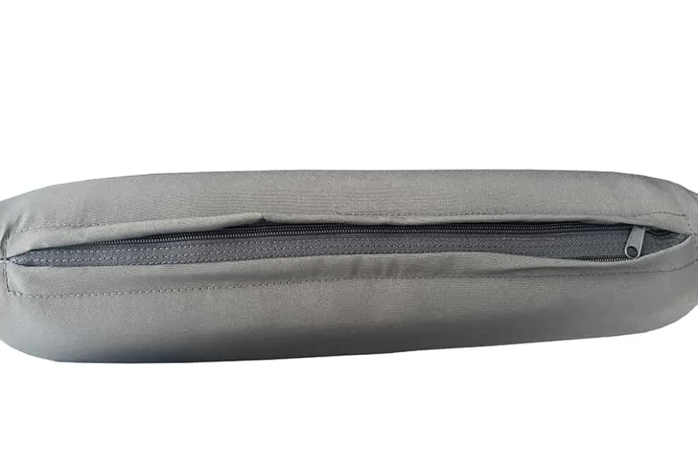 Outdoor Sitzkissen COMFORT LINE 50x100cm anthrazit für Niedriglehner-Stuhl Polsterauflage