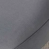Outdoor Sonneninsel PLAYA LIVING 165cm grau Polyrattan Aluminium inkl. Kissen wetterfest
