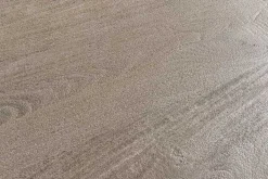 Ovaler Esstisch ART DECO 220cm smoke grau massives Mangoholz mit Säulenfuß