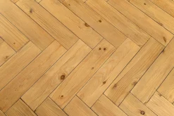 Ovaler Esstisch WOOD SCULPTURE 240cm natur Pinienholz recycelt Sterngestell
