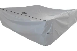Quadratische Schutzhaube PRESTIGE PROTECT 260cm anthrazit Abdeckung Lounge-Set