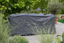 Quadratische Schutzhaube PRESTIGE PROTECT 180cm anthrazit Sitzgruppe wetterfest