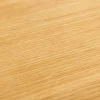 Retro Couchtisch DESIGNO 90cm Eiche Holz-Design schwarz Metallgestell