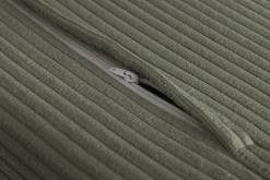 Retro Schlafsessel SMART MULTIFUNCTION 140cm grün Cord Bettfunktion inkl. Kissen