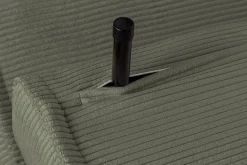 Retro Schlafsessel SMART MULTIFUNCTION 140cm grün Cord Bettfunktion inkl. Kissen