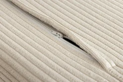 Retro Schlafsessel SMART MULTIFUNCTION 100cm beige Cord Bettfunktion inkl. Kissen