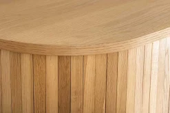 Retro Sideboard VALHALLA WOOD 160cm natur Eichenholz Schiebetüren