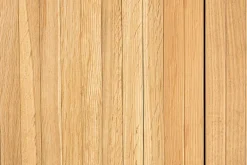Retro Sideboard VALHALLA WOOD 160cm natur Eichenholz Schiebetüren