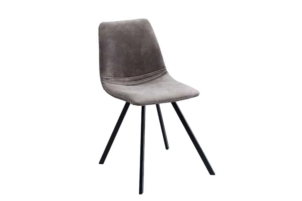 Retro Stuhl AMSTERDAM CHAIR taupe grau Designklassiker