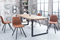 Retro Stuhl AMSTERDAM CHAIR vintage light brown Designklassiker