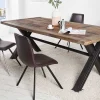 Retro Stuhl AMSTERDAM CHAIR antik braun Designklassiker