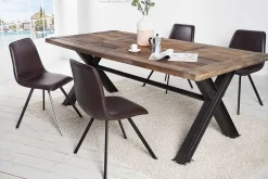 Retro Stuhl AMSTERDAM CHAIR antik braun Designklassiker