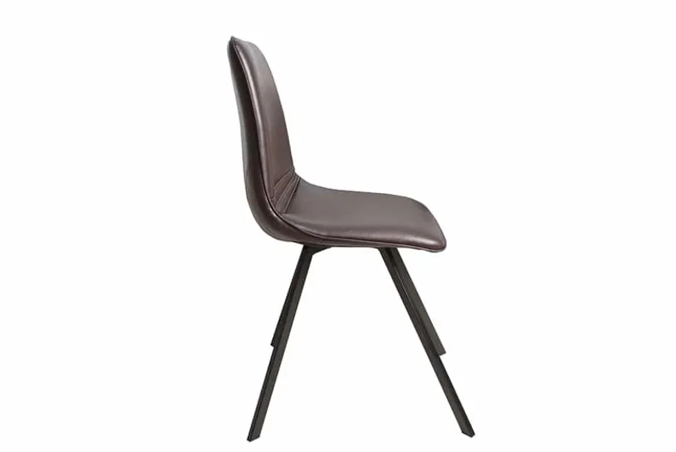 Retro Stuhl AMSTERDAM CHAIR antik braun Designklassiker