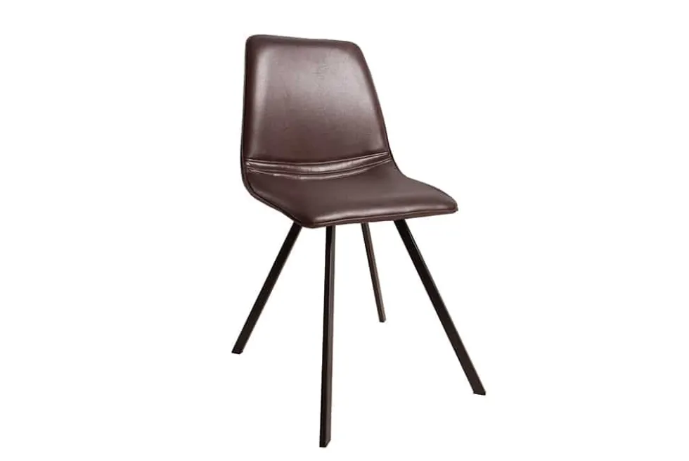 Retro Stuhl AMSTERDAM CHAIR antik braun Designklassiker