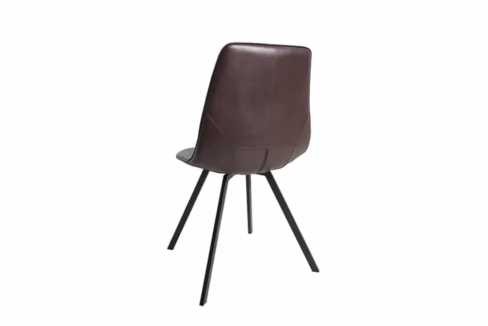Retro Stuhl AMSTERDAM CHAIR antik braun Designklassiker