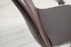 Retro Stuhl AMSTERDAM CHAIR antik braun Designklassiker