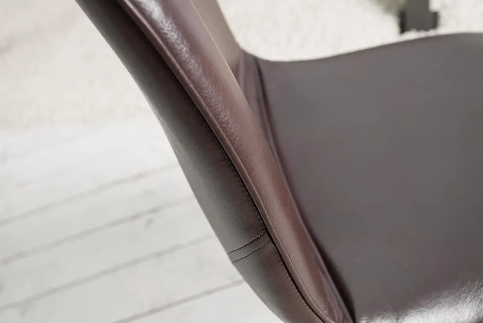 Retro Stuhl AMSTERDAM CHAIR antik braun Designklassiker