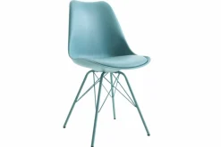 Retro Stuhl SCANDINAVIA MEISTERSTÜCK türkis