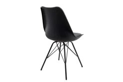 Retro Stuhl SCANDINAVIA MEISTERSTÜCK schwarz
