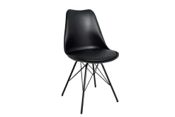 Retro Stuhl SCANDINAVIA MEISTERSTÜCK schwarz