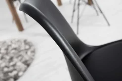 Retro Stuhl SCANDINAVIA MEISTERSTÜCK schwarz