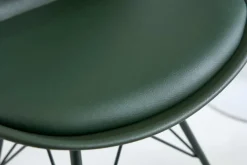 Retro Stuhl SCANDINAVIA MEISTERSTÜCK dunkelgrün