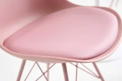 Retro Stuhl SCANDINAVIA MEISTERSTÜCK rosa