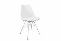 Retro Stuhl SCANDINAVIA MEISTERSTÜCK weiß