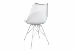 Retro Stuhl SCANDINAVIA MEISTERSTÜCK weiß