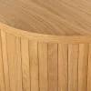 Retro TV-Board VALHALLA WOOD 160cm natur Eichenholz Schiebetüren Lowboard