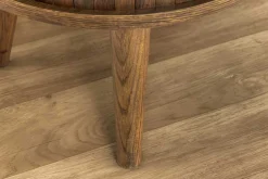 Retro TV-Board VALHALLA WOOD 160cm smoked Eichenholz Schiebetüren Lowboard
