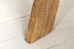 Runder Esstisch ART WOOD 120cm braun massiv Mangoholz
