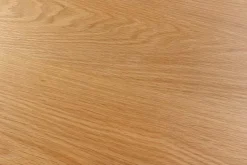 Runder Esstisch ATELIER 120cm natur Eiche schwarz Metall