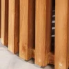 Runder Esstisch EMPIRE TEAK 120cm braun Teakholz Indoor Outdoor wetterfest