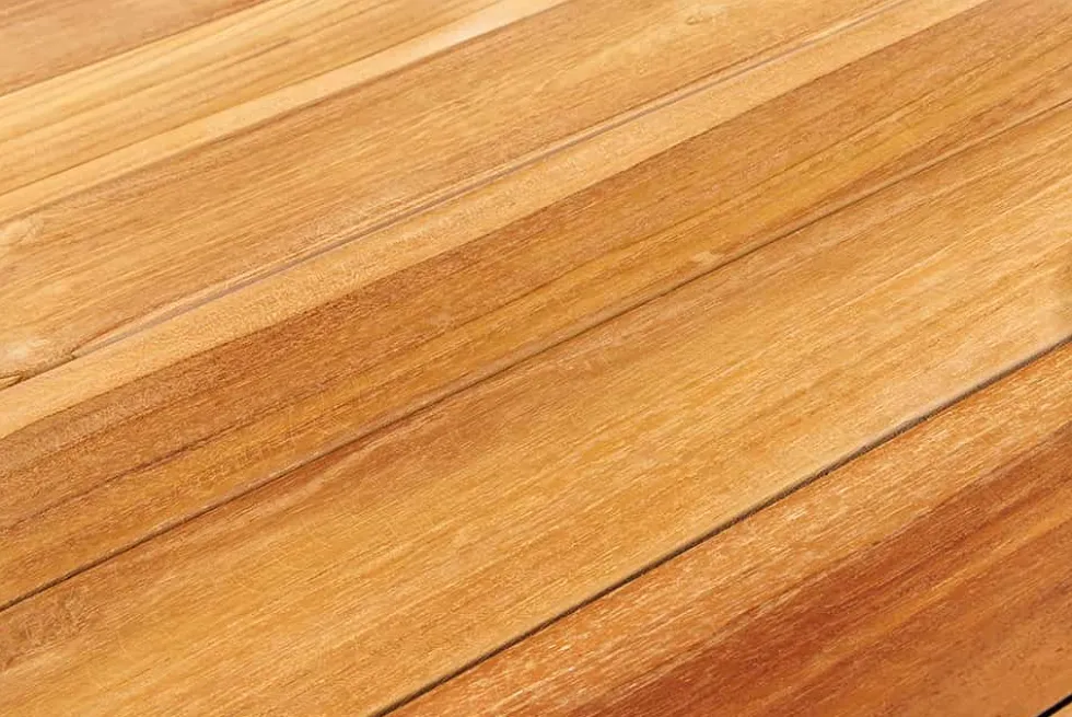 Runder Esstisch EMPIRE TEAK 140cm braun Teakholz Indoor Outdoor wetterfest