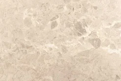 Runder Esstisch EN VOGUE 120cm matt grau Beton-Design mit Säulenfuß