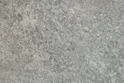 Runder Esstisch HELIX 120cm grau Beton-Design schwarze Metallbeine Sterngestell