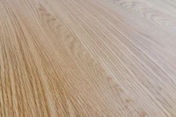 Runder Esstisch VALHALLA WOOD 140cm natur Eichenholz Säulenfuß
