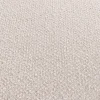 4-Sitzer Sofa SIXTH SENSE 245cm beige Bouclé-Strickstoff mit Nosagfederung und Daunenfedern