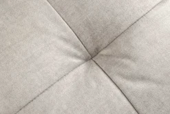 Sofa mit Schlaffunktion SMART 140cm champagner beige hochwertiger Vogue Seiden Samtstoff